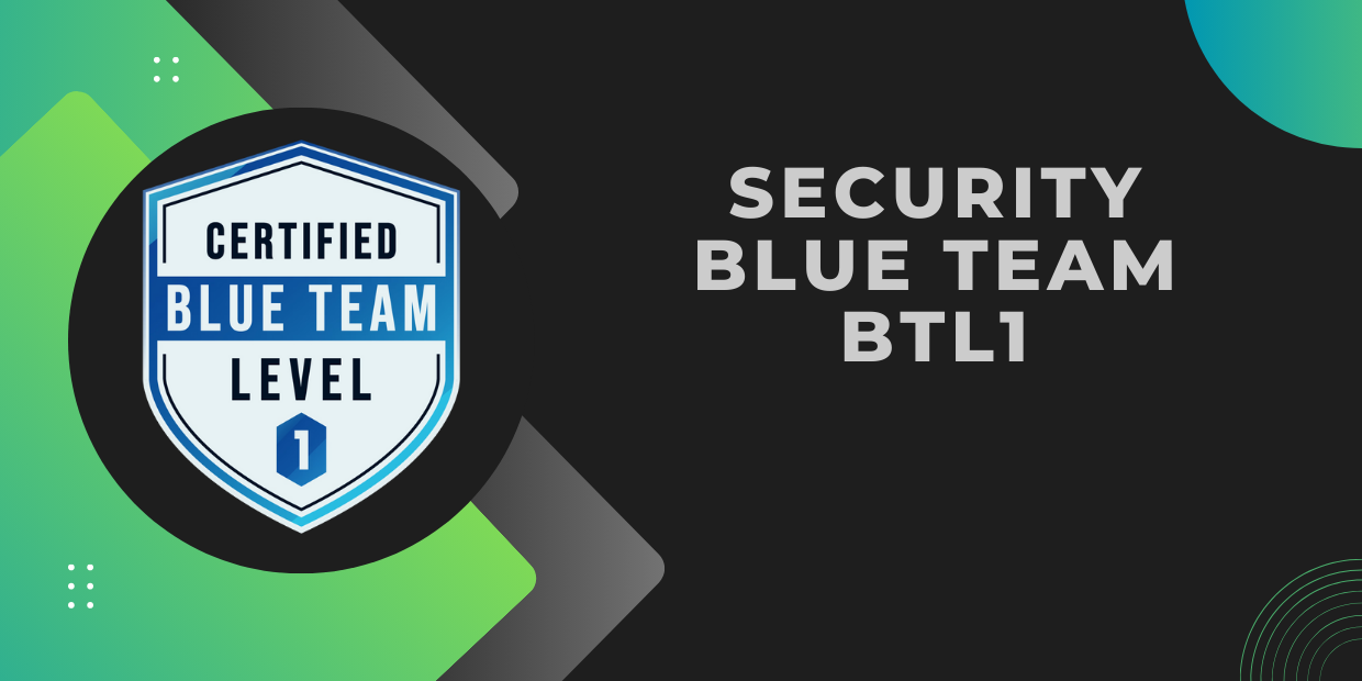 BTL1 Security Blue Team